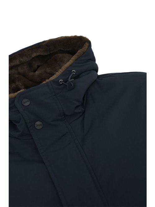 Parka lungo in Keystone e light faux fur Herno | PA000170U 12343Z9200